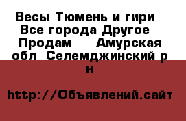 Весы Тюмень и гири - Все города Другое » Продам   . Амурская обл.,Селемджинский р-н